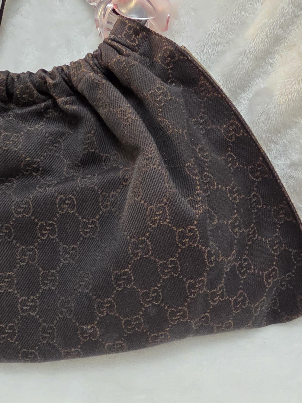 Vintage Gucci GG Monogram Canvas Hobo Bag – Tom Ford Era - Picture 4 of 16